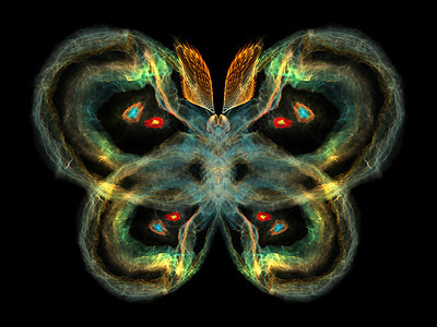 色彩多彩的蝴蝶创造力辉光航班插图装饰品眼睛昆虫艺术辐射想像力图片