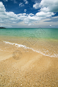 海 海蓝色旅行天空天堂海洋阳光海浪太阳海景晴天图片