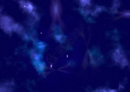 无限恒星场的一小部分乳白色星际星系行星科学天空星云敬畏气体绘画图片