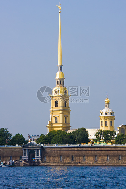 彼得和保罗堡垒大教堂建筑历史建筑学景观天空旅行城市日落教会图片