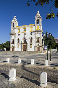葡萄牙法罗卡莫教会宗教大教堂教会旅行骨头旅游地标历史性建筑崇拜图片