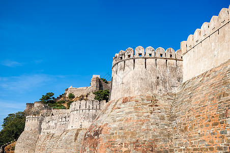 印度拉贾斯坦邦堡地标历史城堡纪念碑天线王朝文化石头旅行建筑学图片