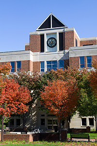 学院建筑马里兰州大学大楼背景