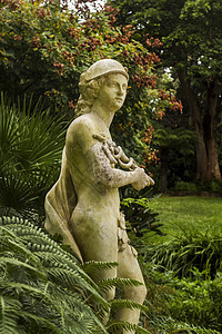 公园雕像 葡萄牙辛特拉历史吸引力历史性文化遗产女性石头观光纪念碑旅行图片