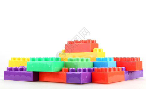 塑料建筑块教育乐趣游戏学习童年闲暇模块立方体团体玩具图片