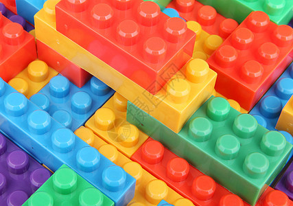 塑料建筑块童年玩具蓝色闲暇战略模块幼儿园建筑乐趣活动图片