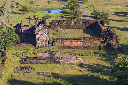 劳斯南部两个世界之一的南边旅行历史旅游文化游客宗教石头寺庙增值税遗产背景图片