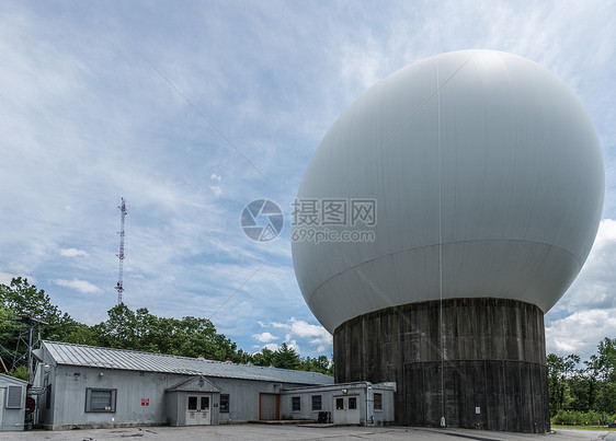 马萨诸塞理工学院海斯塔克天文台旅游大学旅行宇宙蓝色树木天空电气圆顶学校图片