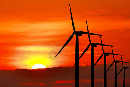 风力涡轮机环境创新全球太阳农场车站发电机团体活力黄色图片