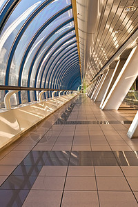 办公室桥梁蓝色地面城市商业窗户阳光建筑场景走廊玻璃图片