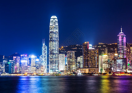 香港市经济天际地标景观金融码头办公室摩天大楼城市场景图片