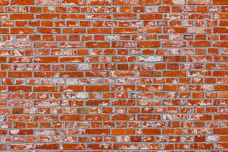 旧红砖墙石头岩石红色砖墙建筑裂缝水泥废墟图片