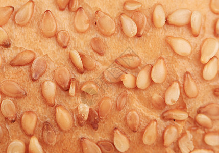 带芝麻种子的盆子美食早餐小吃产品营养向日葵食物饮食小麦包子背景图片