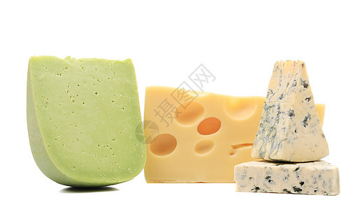 不同种类的奶酪成分奢华羊乳美味蓝色烹饪作品杂货店美食食物熟食图片