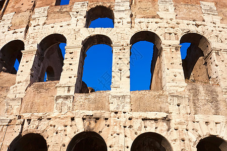 罗马的巨集旅游石头建筑帝国角斗士旅行历史文化地标纪念碑图片