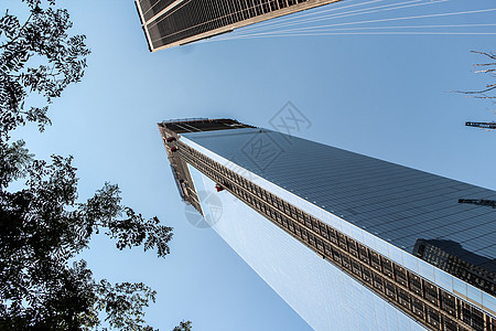 纽约市世界金融中心纽约条纹星星苹果中心摩天大楼商业建筑地标戏剧性经济图片