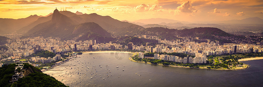 阿特罗多弗拉门戈摄影目的地场景海洋全景旅游水平山脉日落风景图片