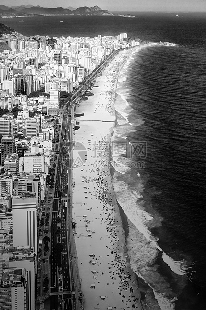 伊帕内马海滩景观目的地旅游摄影结构海洋冲浪地平线建筑邻里图片