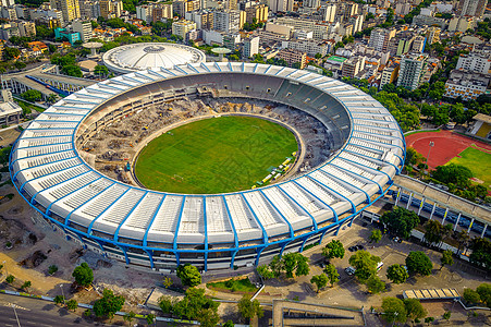 里约热内卢市旅游足球场外观建筑学水平景观风光体育场城市建筑图片