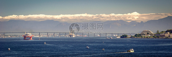 里约内地桥旅行方式交通天空海洋旅游目的地运输山脉全景图片