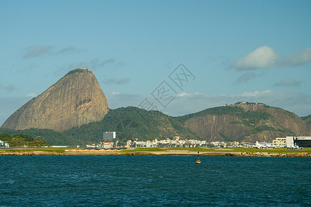 里约热内卢的甘蔗湖山天空地方城市水平目的地海洋地标风景风光海岸图片