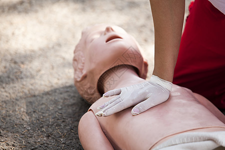 CPR培训服务示范紧迫感药品生活急救职业胸部医疗攻击图片