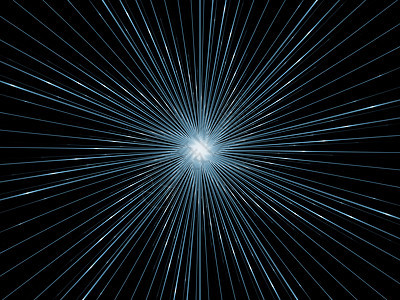 分形沉积设计射线漩涡几何学螺旋辐射涡流蓝色元素渲染装饰品图片