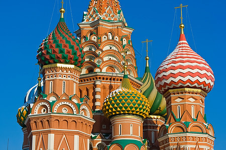 莫斯科圣巴西尔大教堂天空宗教城市首都建筑学圆顶建筑文化中心正方形图片