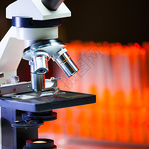 显微镜保健教育技术实验室科学微生物学样本玻璃医院放大镜图片