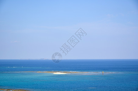 钴蓝色海岸图片