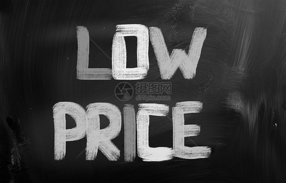 低价格概念细绳白色艺术销售交易徽章粉笔商业顾客购物图片