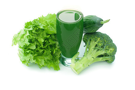 绿色蔬菜冰沙营养饮料黄瓜果汁排毒食物运动减肥饮食奶昔图片