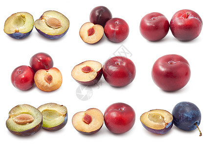 加饮食甜点白色食物小吃红色农业水果浆果紫色图片