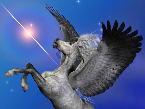 星球日落Pegasus图片
