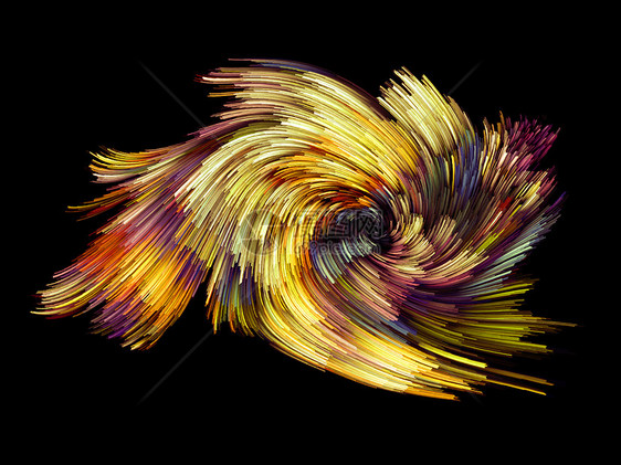 彩色背景算法帆布运动湍流条纹纤维轨迹设计旋转曲线图片