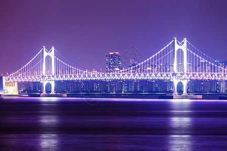 釜山吊桥城市市中心通道景观交通金融运输踪迹海景商业图片