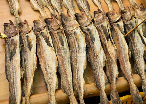 盐鱼腌鱼食物市场海鲜盐渍国王美食图片