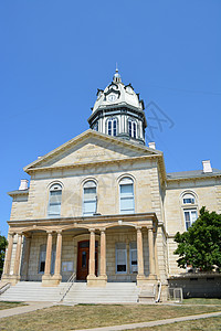 麦迪逊州艾荷华州法院背景图片