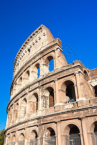 罗马的巨集石头剧院体育馆蓝色旅游地标历史角斗士论坛斗兽场图片