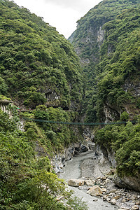 Taroko国家公园小径地理森林公园溪流山沟岩石国家戏剧性石头图片