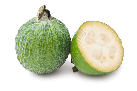 Feijoa 水果美食热带白色芳香绿色味道情调食物异国图片