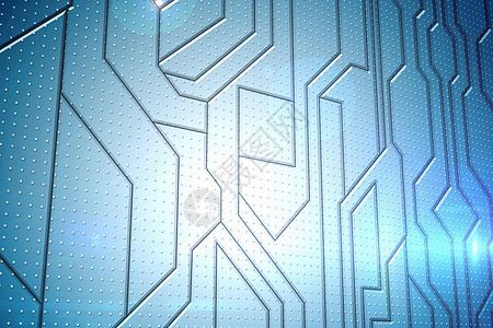 未来背景的电路板蓝色技术计算机灰色绘图计算图片