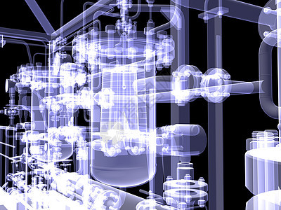 工业设备 X光化蓝色燃料气体植物活力工程技术化学品汽油资源图片
