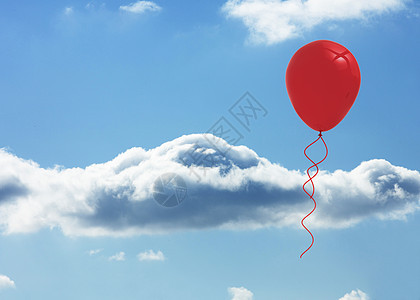 天空中的气球绘图晴天派对阳光乐趣蓝色计算机图片