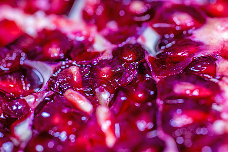 石榴种子维生素工作室红色谷物水果热带甜点食物饮食图片