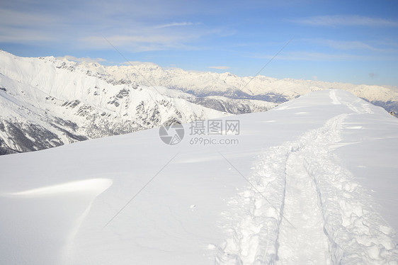 技术熟练山脉运动自由粉雪山峰雪鞋愿望远足冒险活动图片