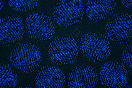 蓝色圆圈中的材料 纺织品背景材料图片