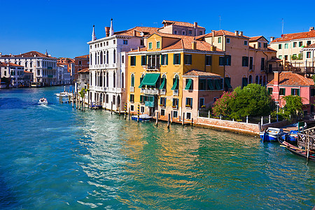 威尼斯建筑游客建筑学旅行房子运河假期地标旅游历史性高清图片