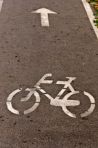 自行车牌路标信号分数途径城市安全公园路面街道线条图片