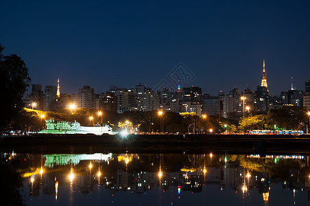 伊比拉普埃拉公园  圣保罗省会旅行风景建筑学摩天大楼旅游城市公园目的地市中心图片